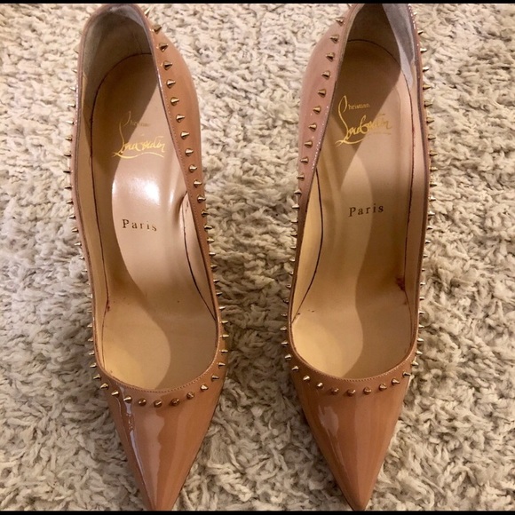 Christian Louboutin Shoes - Christian Louboutin So Kate 120mm with Gold Studs